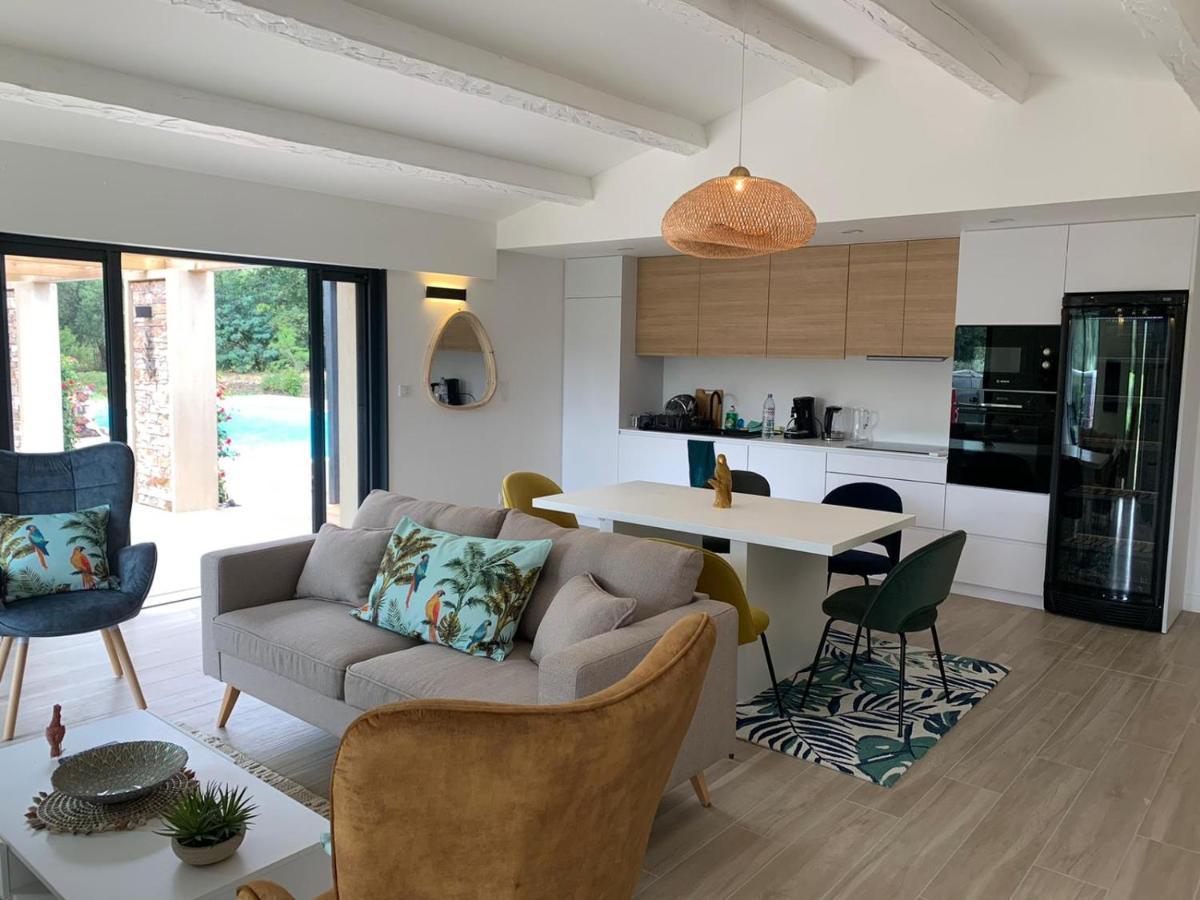 Magnifique Villa Avec Piscine Au Coeur Des Vignes 코골렝 외부 사진